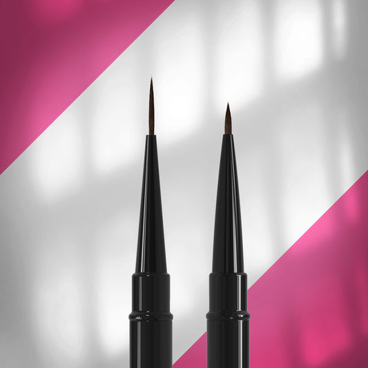 Double-ended brush EXPERT liner 7 mm / liner 10 mm