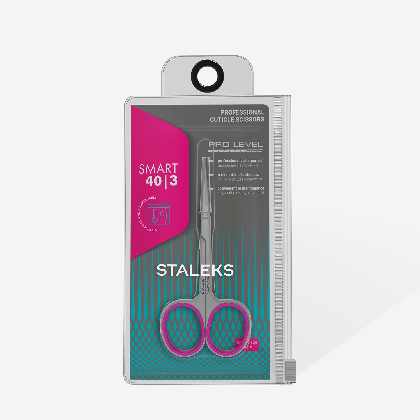 Professional cuticle scissors SMART 40 TYPE 3