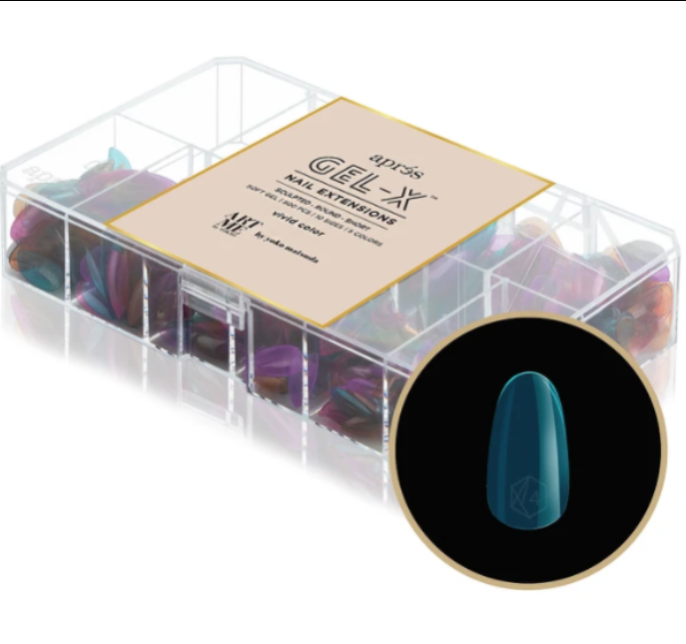 APRES GEL-X TIPS - SCULPTED ROUND SHORT -  Sets & Refills