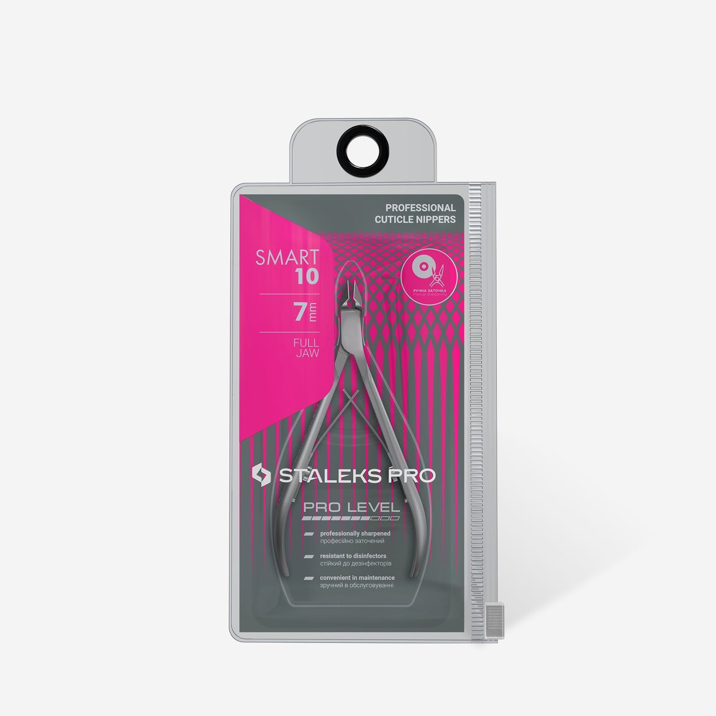 Professional cuticle nippers SMART 10 7 mm