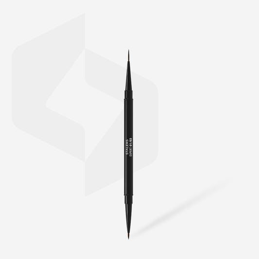 Double-ended brush EXPERT liner 7 mm / liner 10 mm