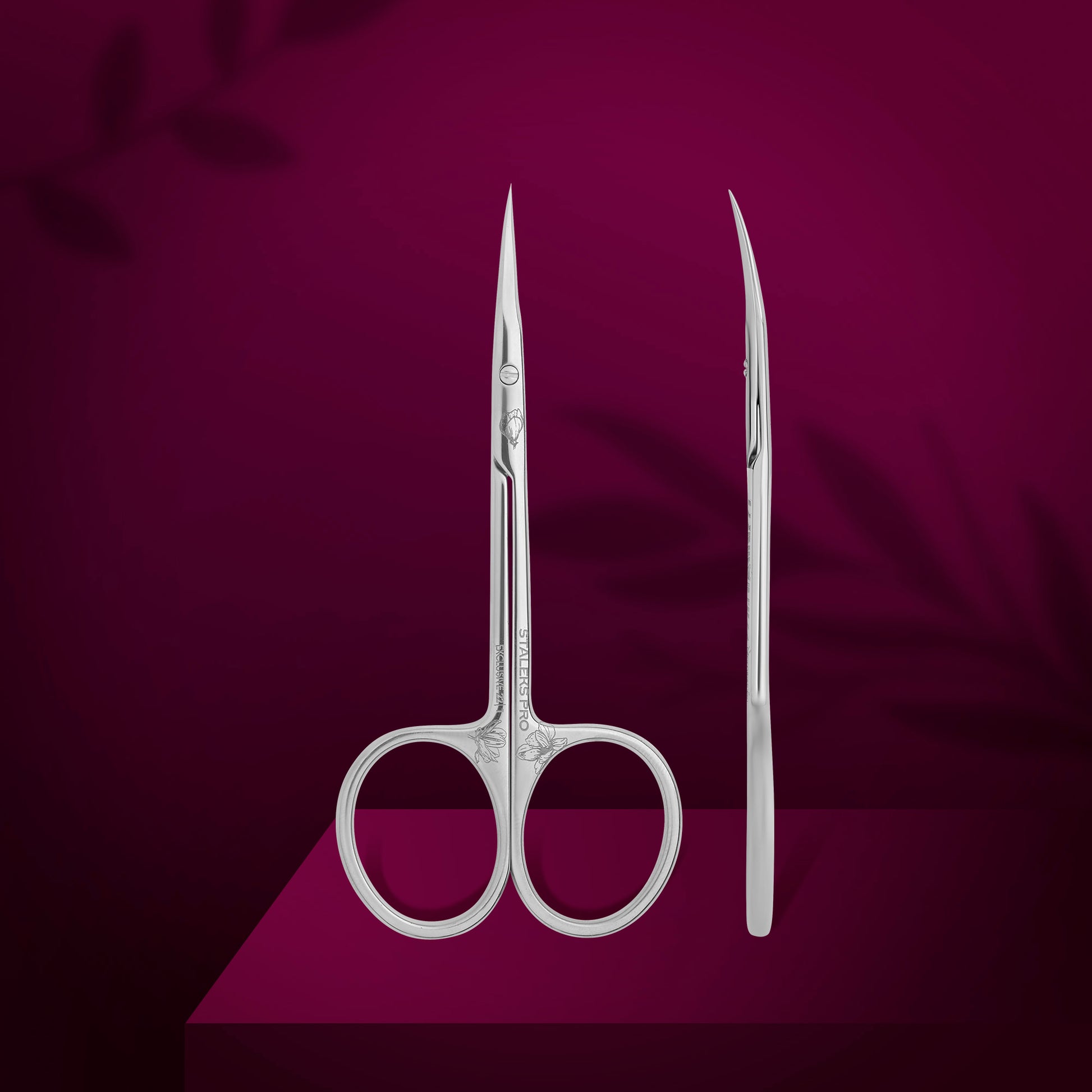 Professional cuticle scissors EXCLUSIVE 22 TYPE 1
(magnolia)