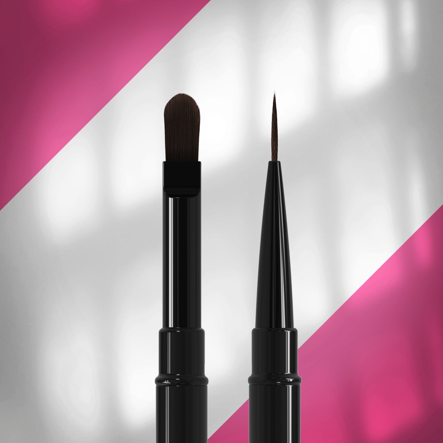 Double-ended brush EXPERT liner 10 mm / for gel 11mm