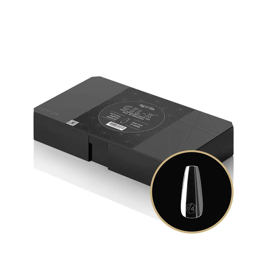APRES GEL-X TIPS - NATURAL COFFIN MEDIUM - Sets & Refills